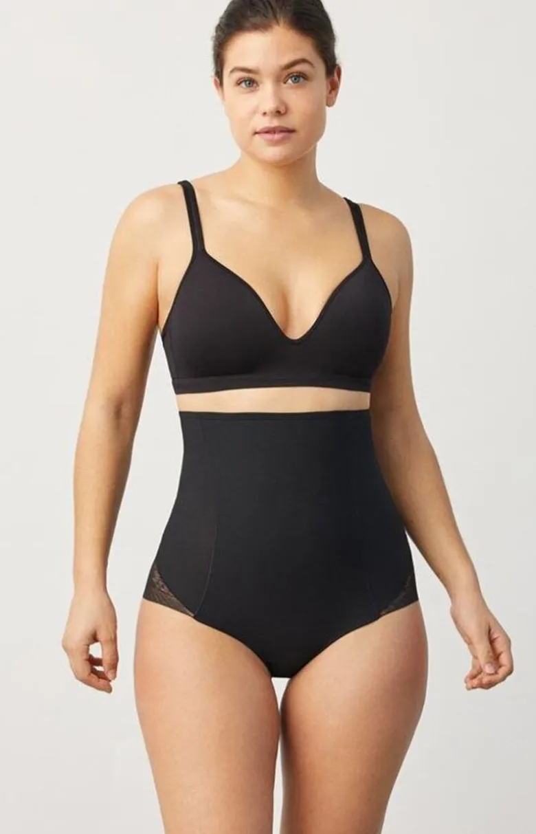 Figi damskie modelujące High Waist 19618