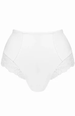 Damskie INFIORE Majtki Z Wysokim Stanem|Figi Modelujące - Figi daskie odeujące z wysoki stane beżowe Pera Pizzo