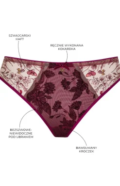 Figi damskie typu brazyliany Adelina M300