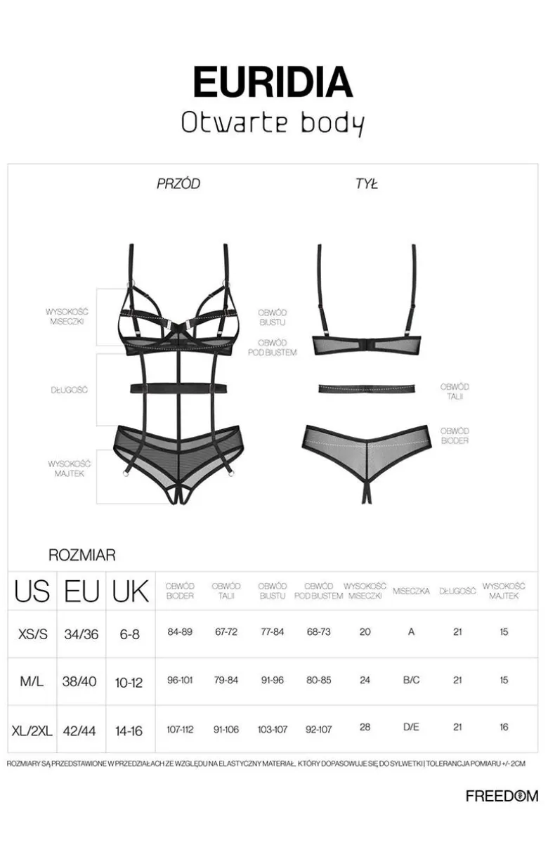Freedom body otwarte Euridia by Obsessive