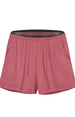 Gładka koszulka damska piżamowa różowa Mix&Match Mila PG71 PG71