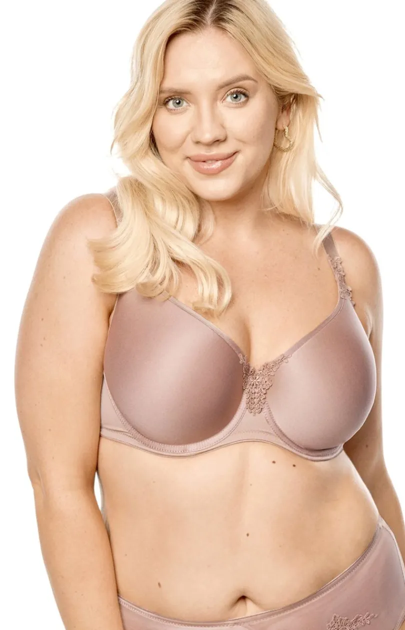 Mefemi Biustonosze Minimizer|Bielizna Plus Size - Gładki biustonosz usztywniany minimizer Anita