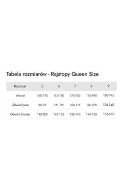 Gładkie rajstopy damskie ciemnobeżowe Queen Size Elizabeth 70 DEN