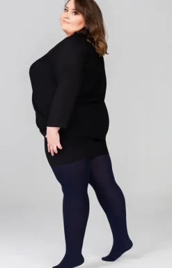 Mona Queen Size Rajstopy Klasyczne|Rajstopy Plus Size - Gładkie rajstopy damskie plus size Elisabeth 0 DEN 3D