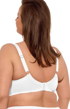 Gaia biały biustonosz półusztywniany semi-soft Maja Maxi 1300