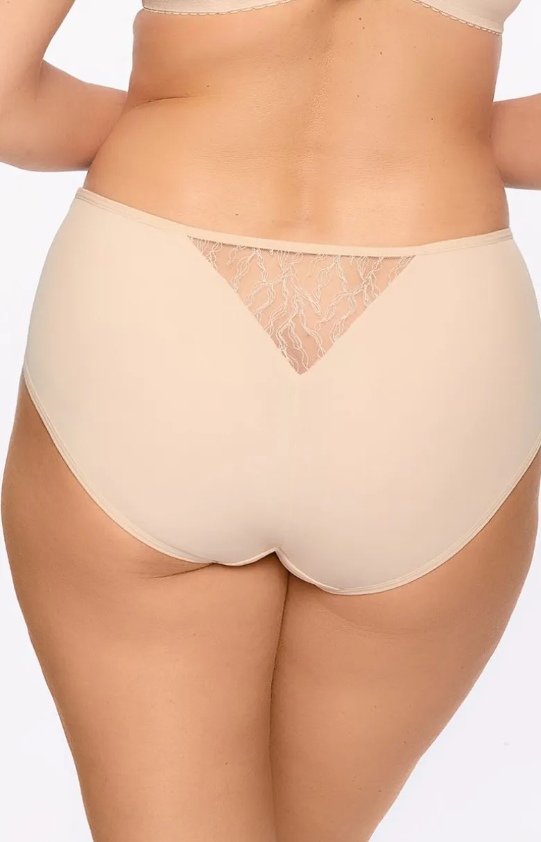 Gaia biustonosz półusztywniany semi-soft beżowy Sabina Art.1301