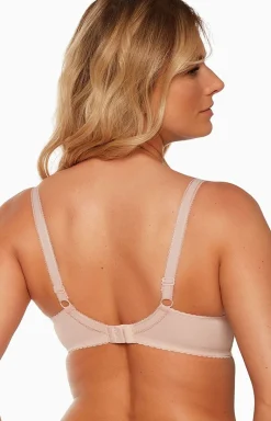 Gaia biustonosz półusztywniany semi-soft różowy Leandra 1241