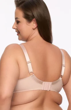 Gaia biustonosz półusztywniany semi-soft różowy Keto 1134 Maxi