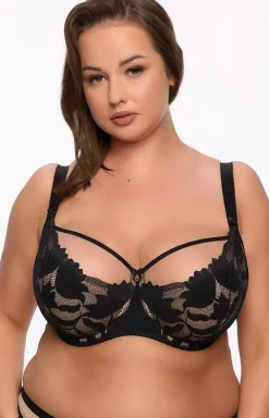 Gaia Biustonosze Semi-Soft|Biustonosz Duże Rozmiary - biustonosz półusztywniany semi-soft Keto 1134 Maxi
