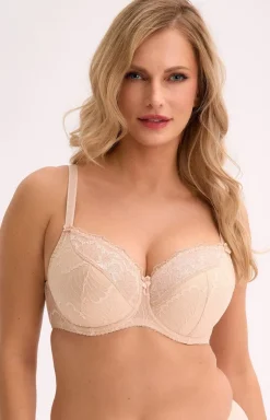 Gaia biustonosz półusztywniany semi-soft beżowy Sandy 594