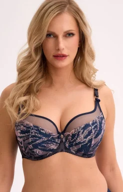 Gaia Biustonosze Semi-Soft|Biustonosz Koronkowy - biustonosz półusztywniany semi-soft Kalina 1314