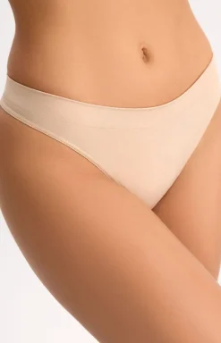 Gaia stringi damskie mini beżowe Jasmin 010