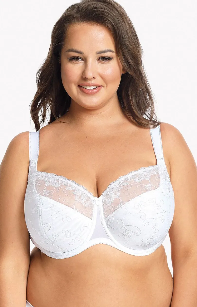 Gaia Bielizna Ślubna|Biustonosze Semi-Soft - Goldie Art 899 maxi haftowany biustonosz semi-soft