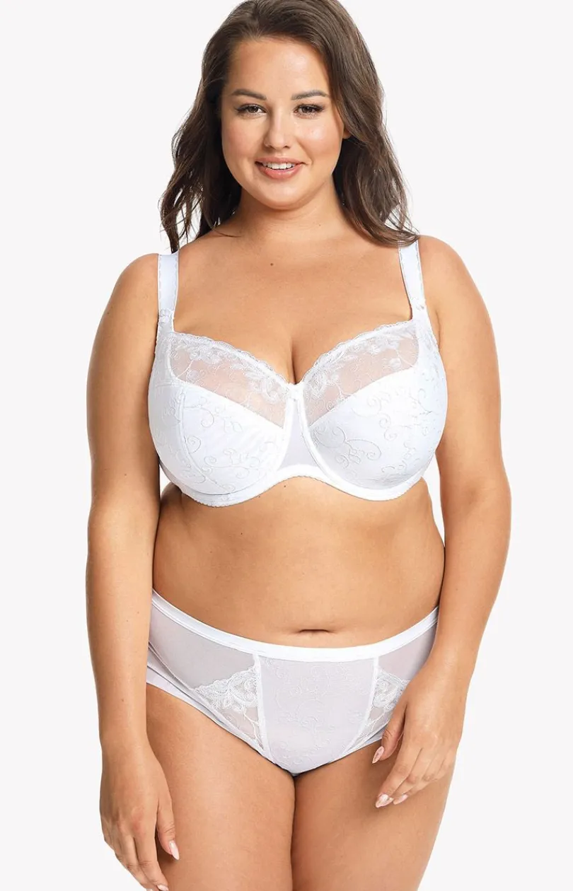 Gaia Bielizna Ślubna|Biustonosze Semi-Soft - Goldie Art 899 maxi haftowany biustonosz semi-soft