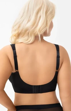 Gorsenia biustonosz miękki soft czarny Roma G017