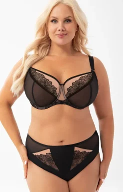Gorsenia biustonosz miękki soft czarny Daniela K902