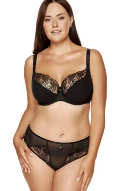Gorteks Biustonosze Semi-Soft - biustonosz półusztywniany semi-soft z haftem Madame B3