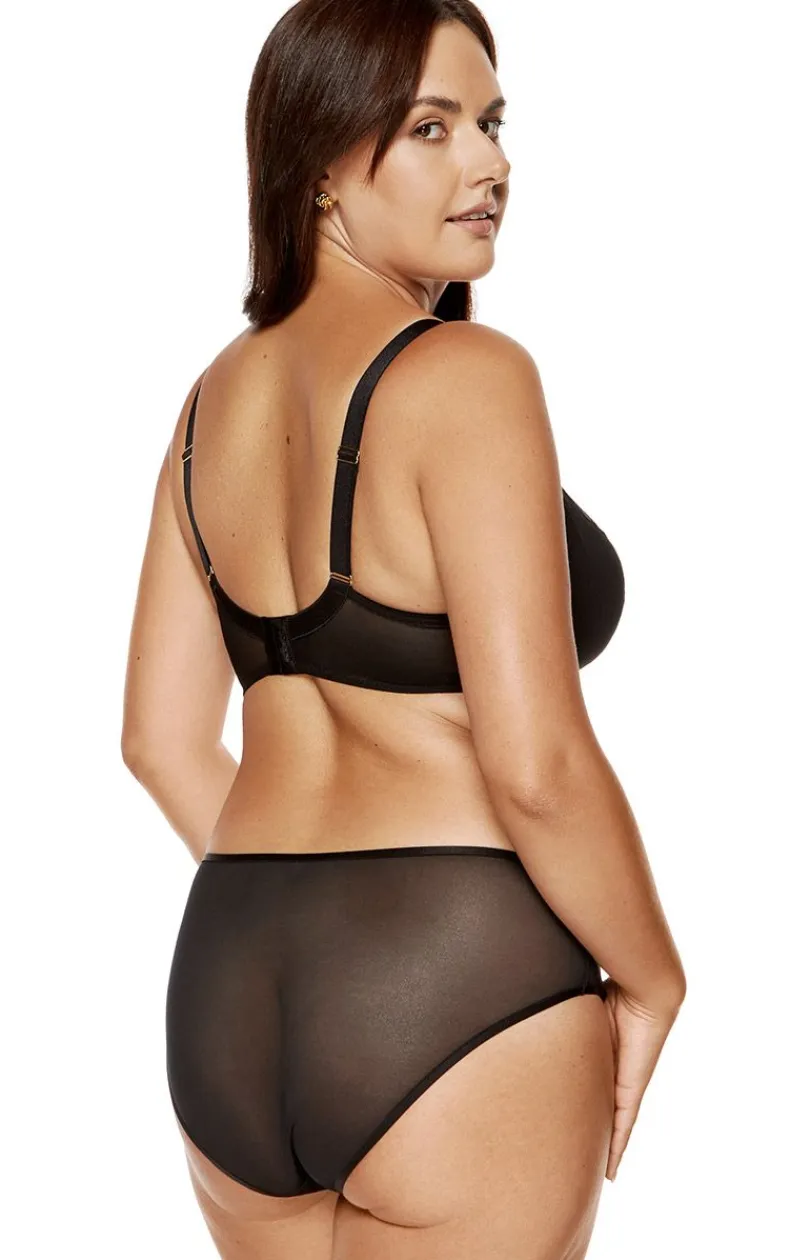 Gorteks Biustonosze Semi-Soft - biustonosz półusztywniany semi-soft z haftem Madame B3