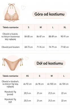 Góra od stroju kąpielowego Bondie M-830/2