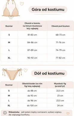 Damskie Marko Stroje Kąpielowe Dwuczęściowe|Bielizna Plus Size - Góra od troju kąpieowego Jenta -839/1
