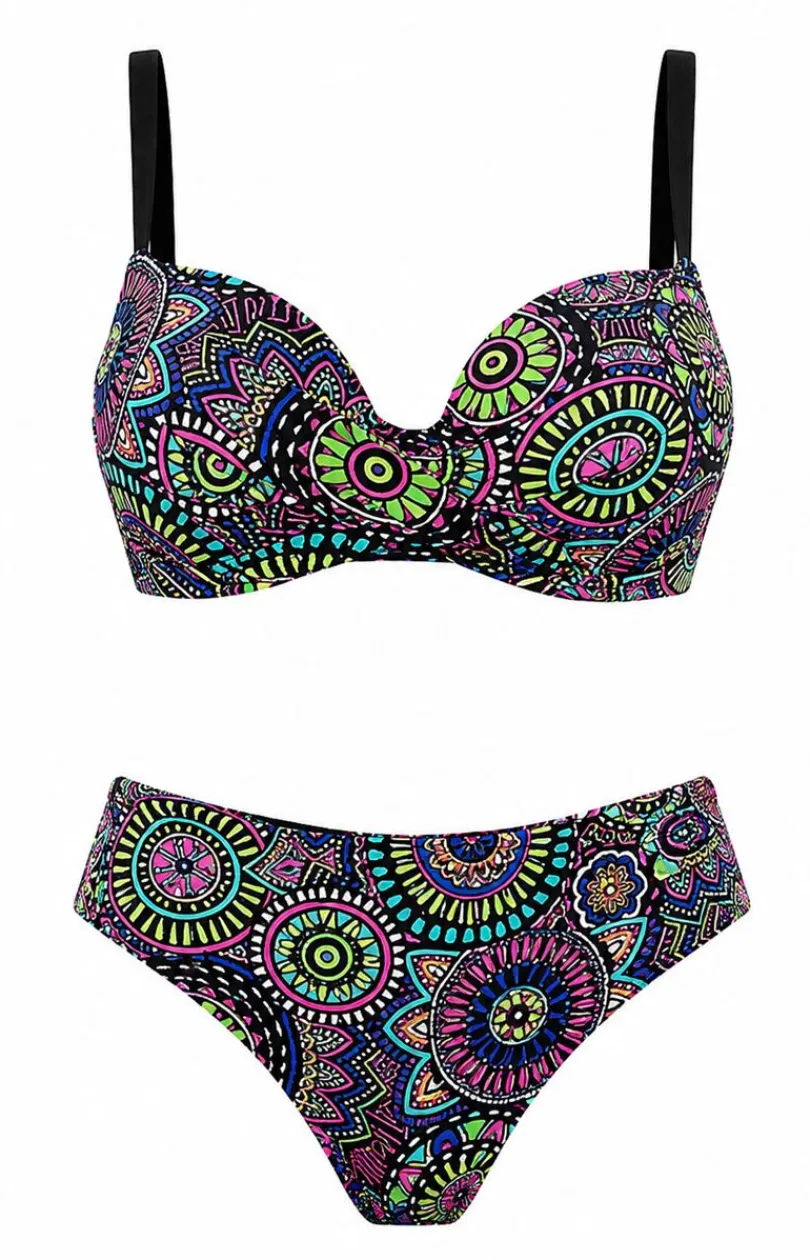 Damskie Lorin Stroje Kąpielowe Dwuczęściowe|Bielizna Plus Size - Góra od stroju kąpielowego L2652/5/B