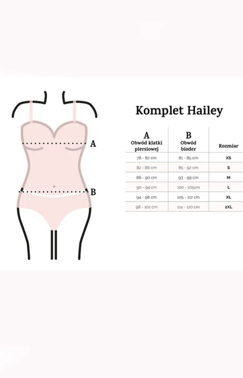 Hailey koszulka + stringi