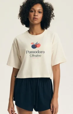 Damskie Henderson Piżamy Damskie Krótkie|Bielizna Homewear - bawełniana piżama damka Deie 43724-77X