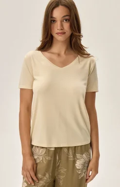 Damskie Henderson Piżamy Damskie Długie - dwuczęściowa piżama damka Fleur 41873-91X