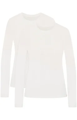 Henderson 2-pak podkoszulka damska z długim rękawem Blue 42862-K002