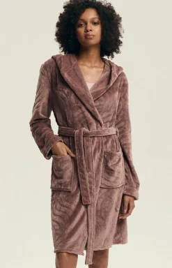 Henderson szlafrok damskie z kapturem Devyn 43602-93X