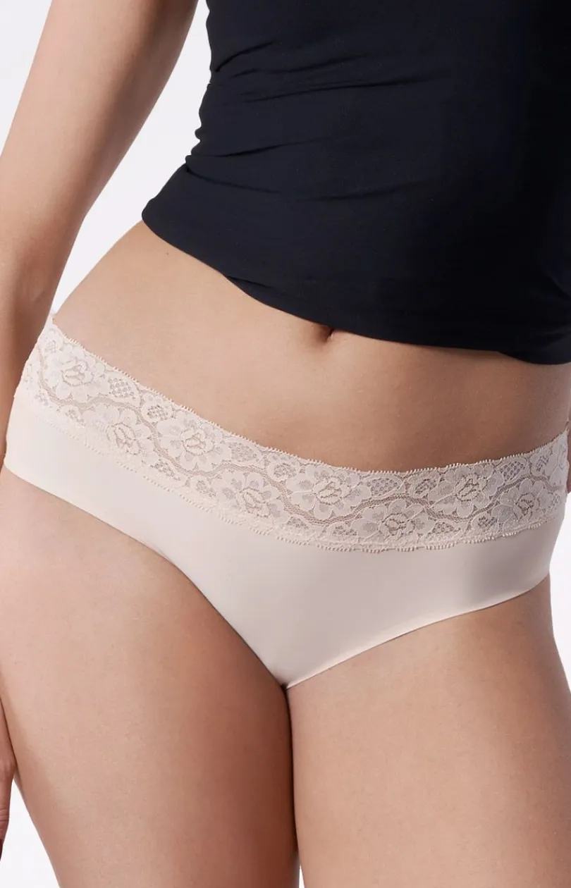 Damskie Julimex Figi Hipster|Figi Bezszwowe - Hipter hiphugger panty figi bezzwowe