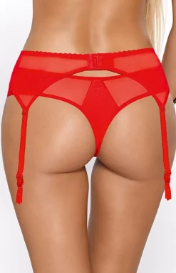 Jenny czerwone stringi damskie