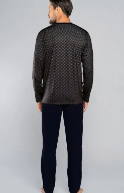 Męskie Italian Fashion Piżamy Męskie - Joachim piżama męska dł.dł.