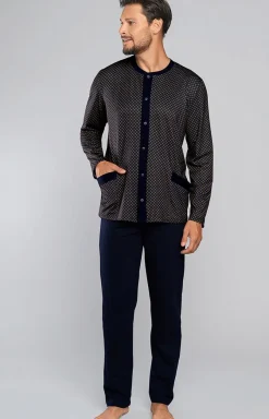 Męskie Italian Fashion Piżamy Męskie - Joachim piżama męska dł.dł.