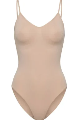 Julimex beżowe body damskie Bamboo