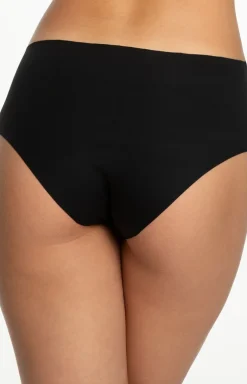 Julimex bezszwowe figi damskie czarne Infinity Classic