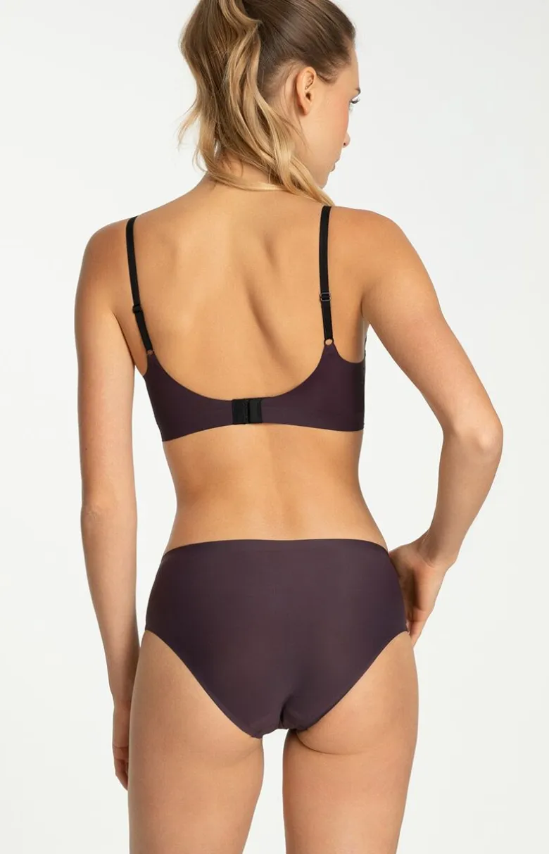 Julimex figi damskie Dark Plum Simple Classic