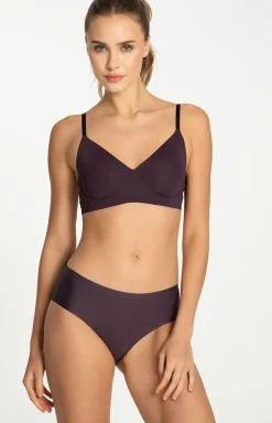 Julimex figi damskie Dark Plum Simple Classic