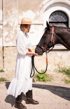 Art of Polo Kapelusze Plażowe - Kapelusz jasnobrązowy z delikatną beżową tasiemką Endora cz24210-2