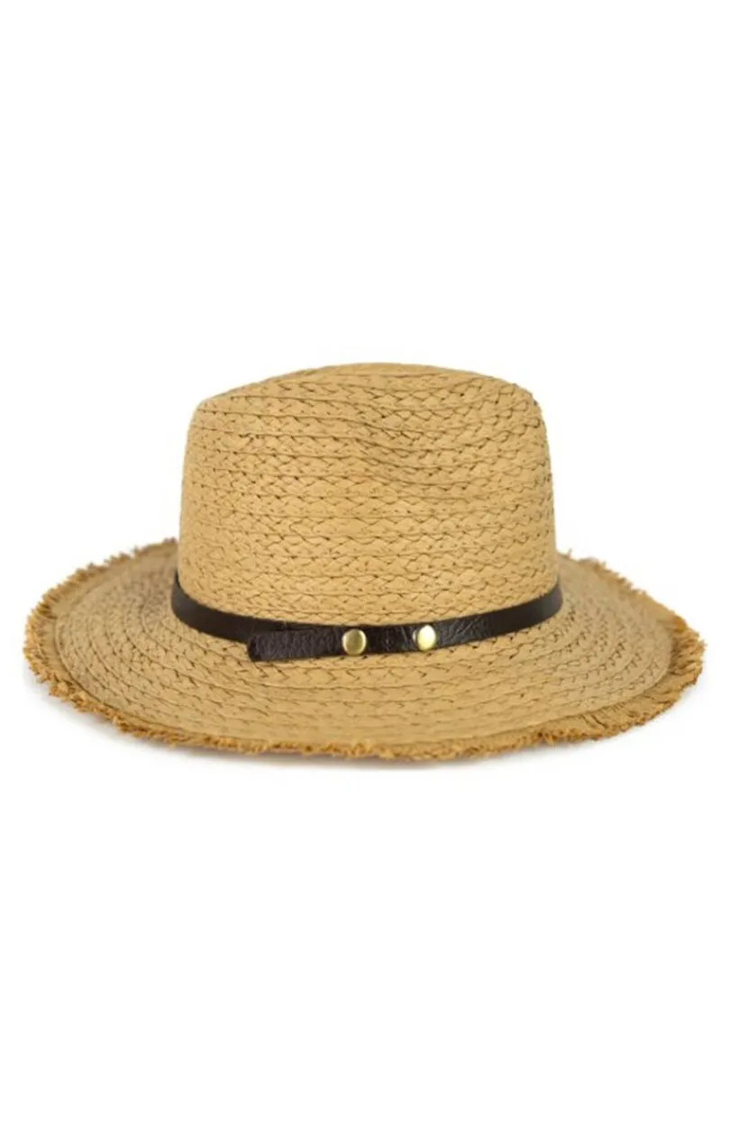 Art of Polo Kapelusze Plażowe - Kapelusz typu fedora Casarano cz23110-1