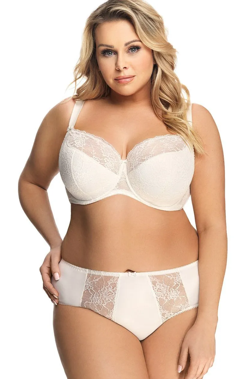 Gorsenia Biustonosze Semi-Soft|Bielizna Ślubna - K357 Blanca biustonosz semi-soft