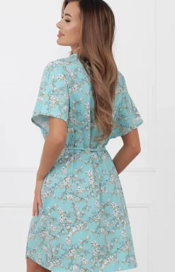 Kimono damskie z krótkim rękawem Hikari