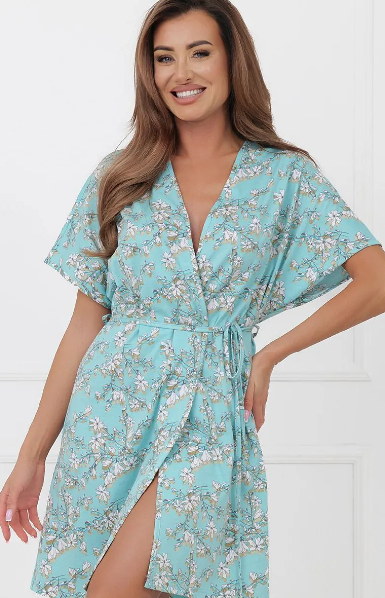 Kimono damskie z krótkim rękawem Hikari