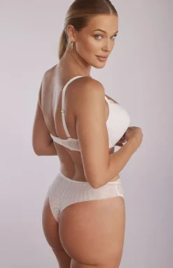 Kinga biustonosz push-up ecru Luna PU-1099