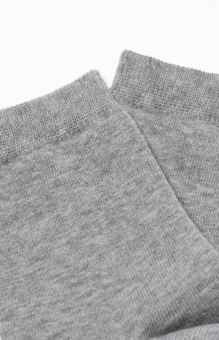 Damskie Conte Skarpetki|Długie Skarpetki - Klasyczne bawełniane skarpetki damskie szare 3DSOCKS