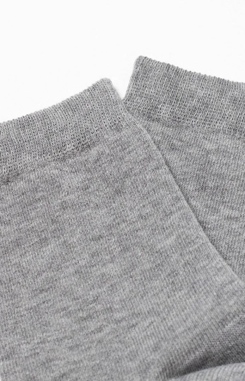 Damskie Conte Skarpetki|Długie Skarpetki - Klasyczne bawełniane skarpetki damskie szare 3DSOCKS