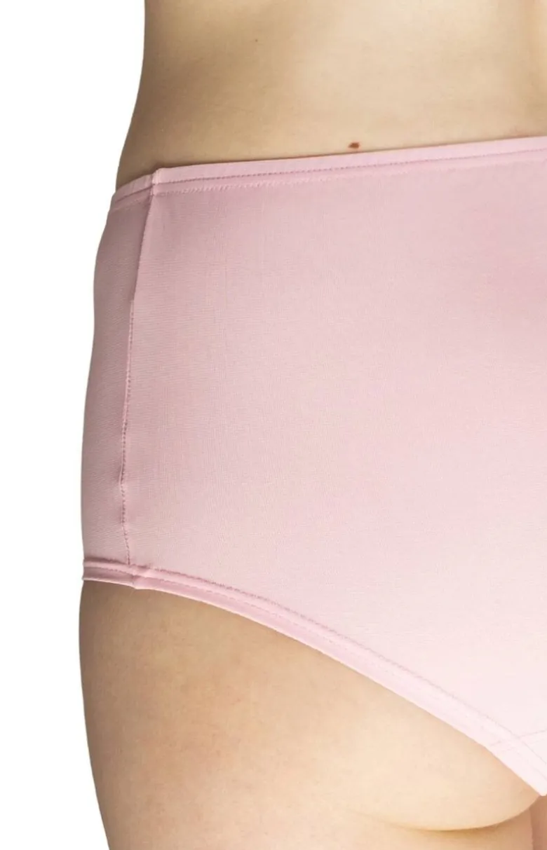 Klasyczne figi damskie wysokie różowe Eliza