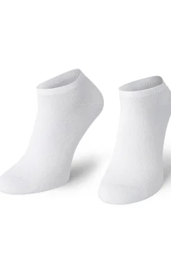 Damskie Spaio Skarpetki|Skarpety Stopki - Klasyczne skarpety stopki białe Everyday Lightweight 3pak