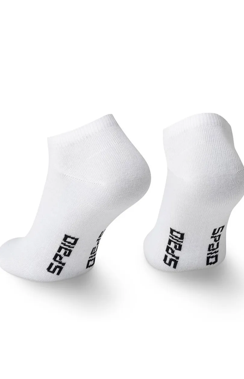 Damskie Spaio Skarpetki|Skarpety Stopki - Klasyczne skarpety stopki białe Everyday Lightweight 3pak