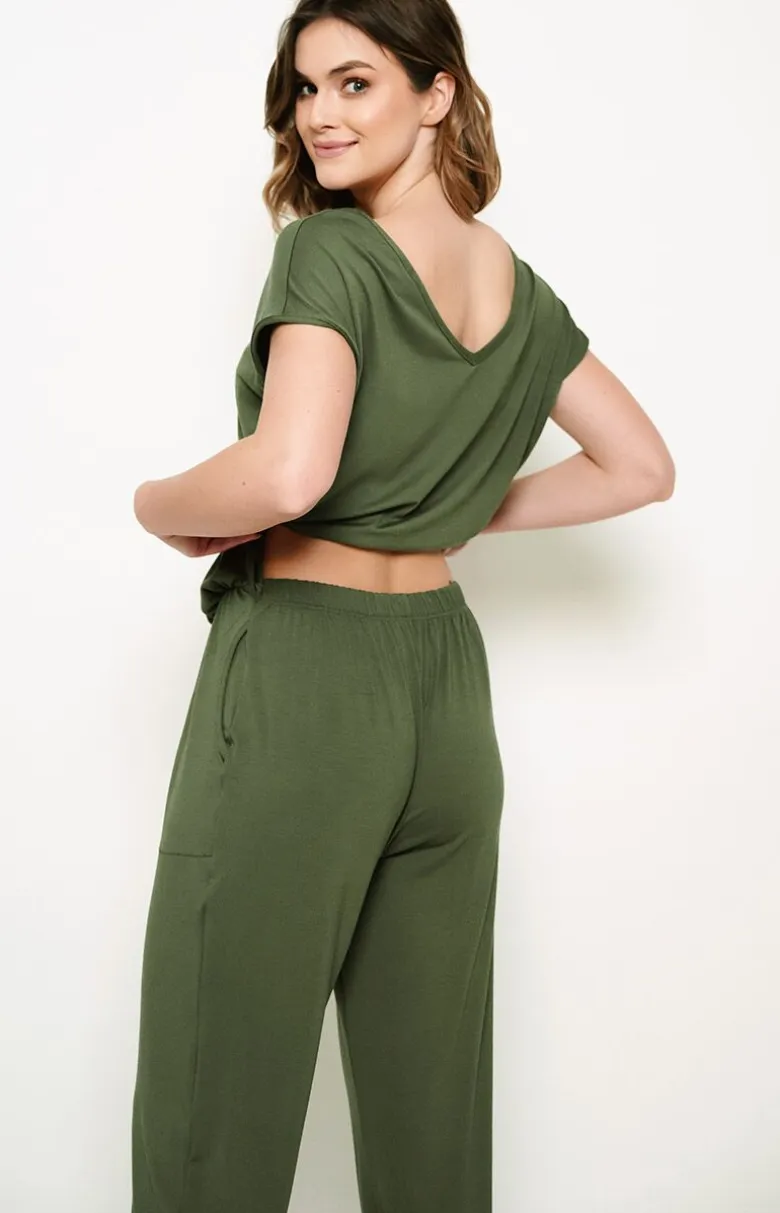 Kombinezon damski khaki Paramo